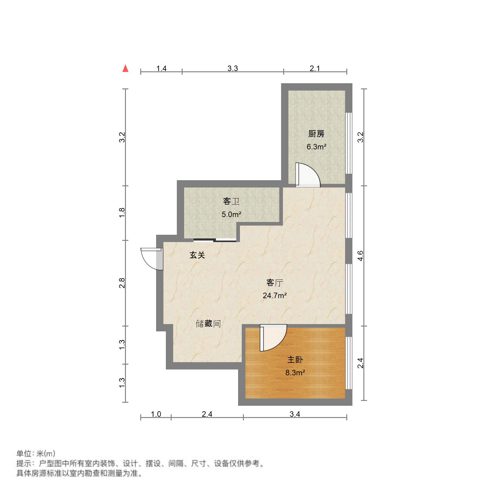 白鳍豚大厦,白鳍豚大厦,真诚急售, 地段好，小户型8