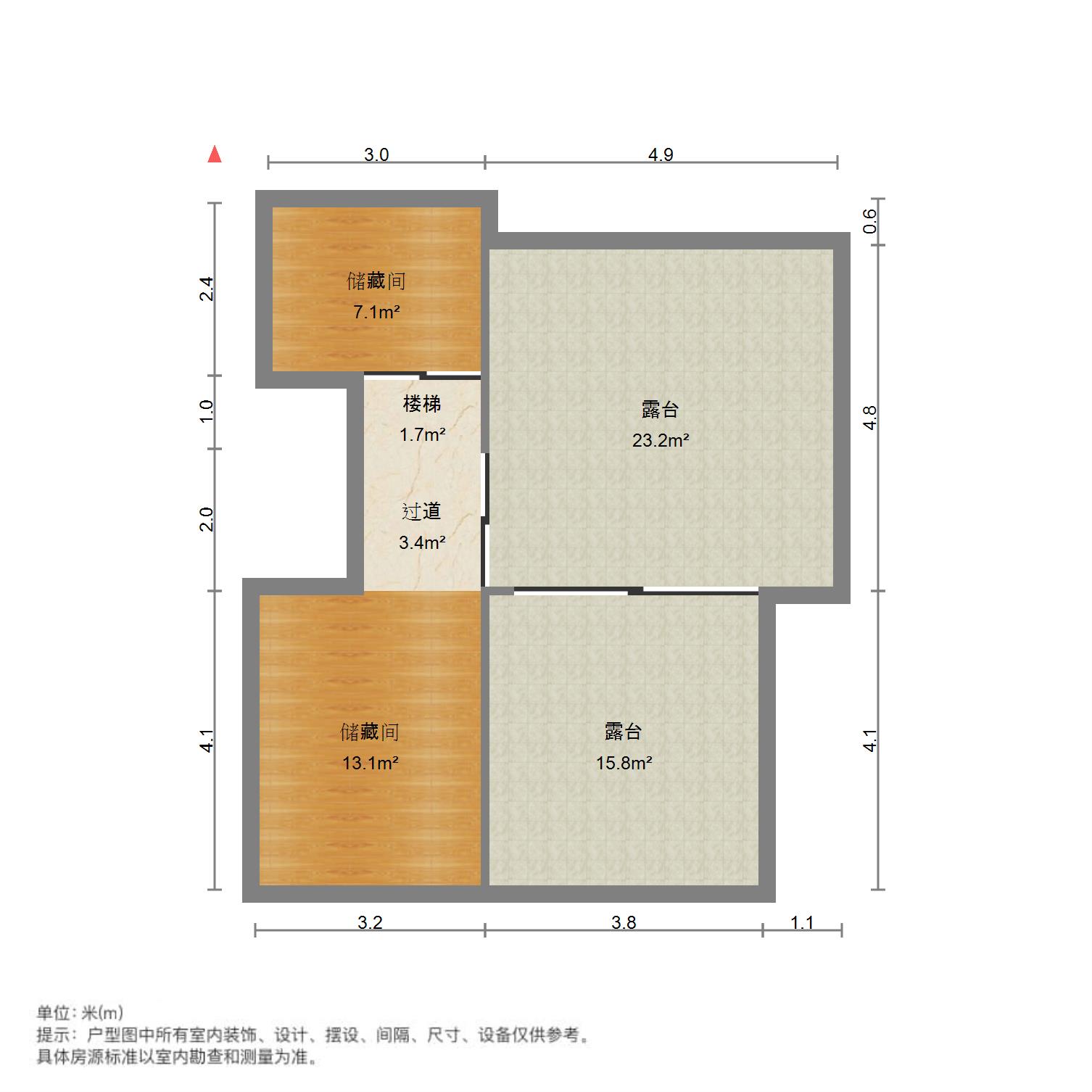 宝安江南村,江南水乡 上叠别墅 三层带超大露台 精装修 拎包入住12