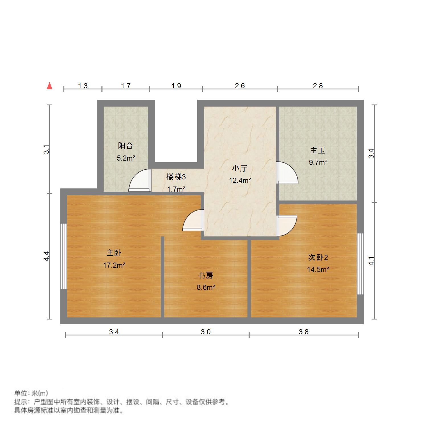 华锦花园三期,华锦花园复试大4房，精装修，业主诚售10