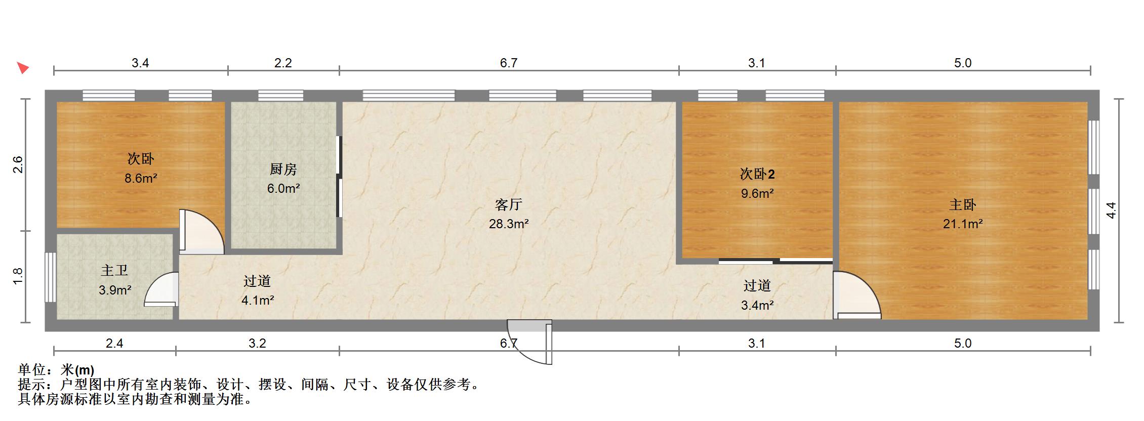 万福国际,难得一见的精装小户型,总价低,朝向好11