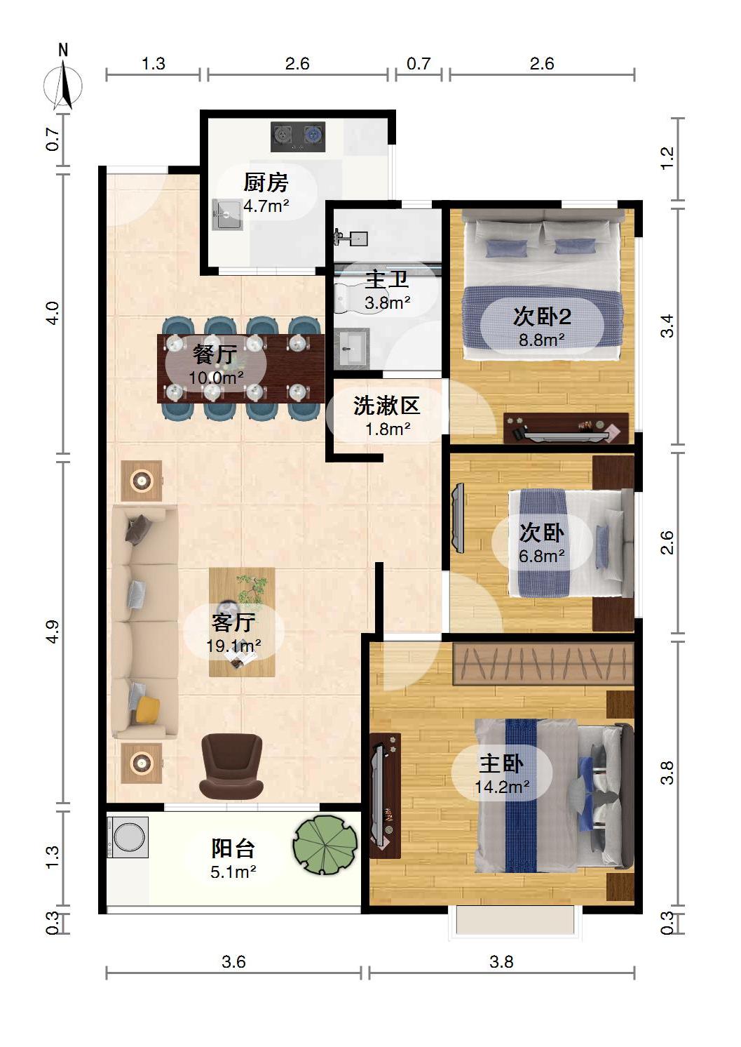 珞桂路99号小区,三房出售 看房提前预约 双地铁口9