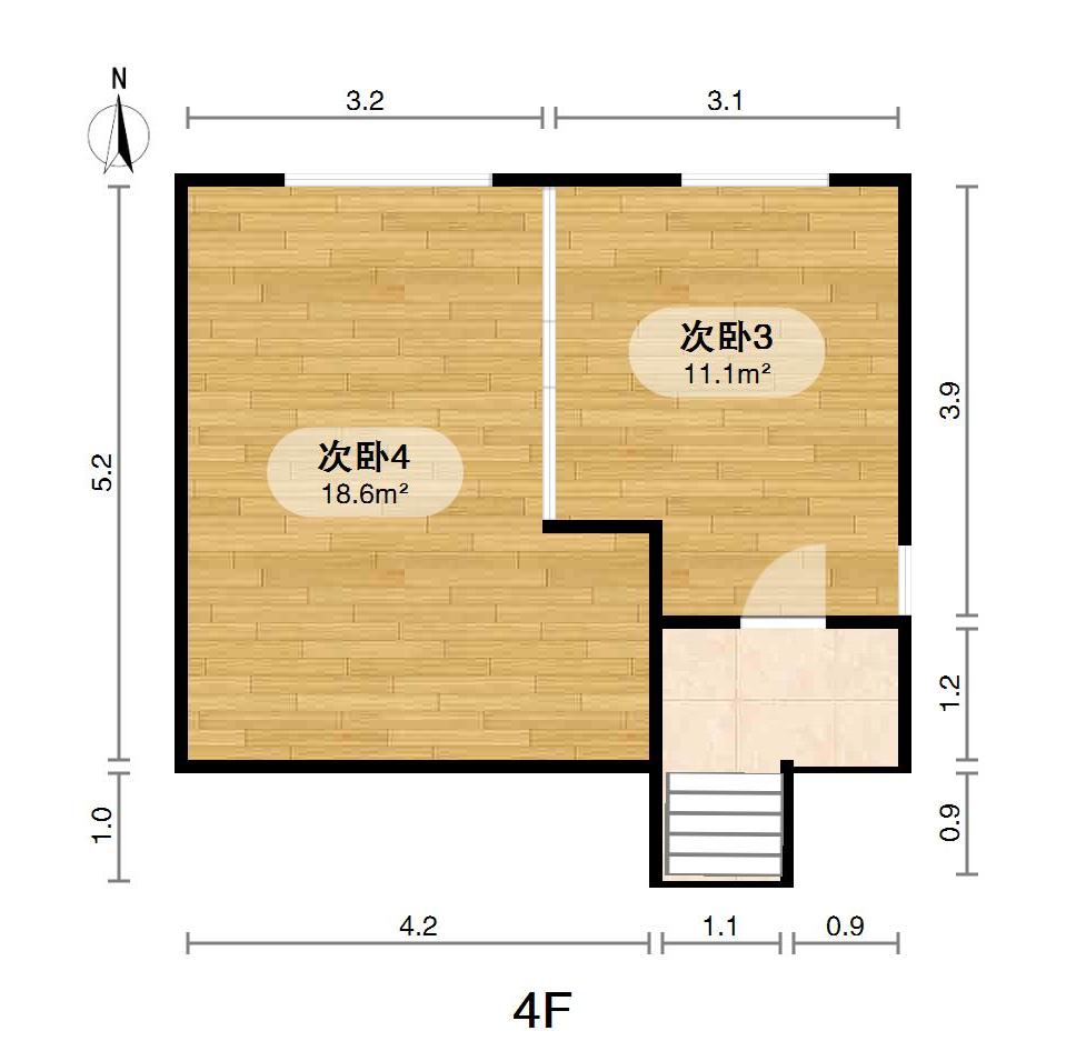 松涛苑E区,南北通透六室紧邻地铁公交便利19