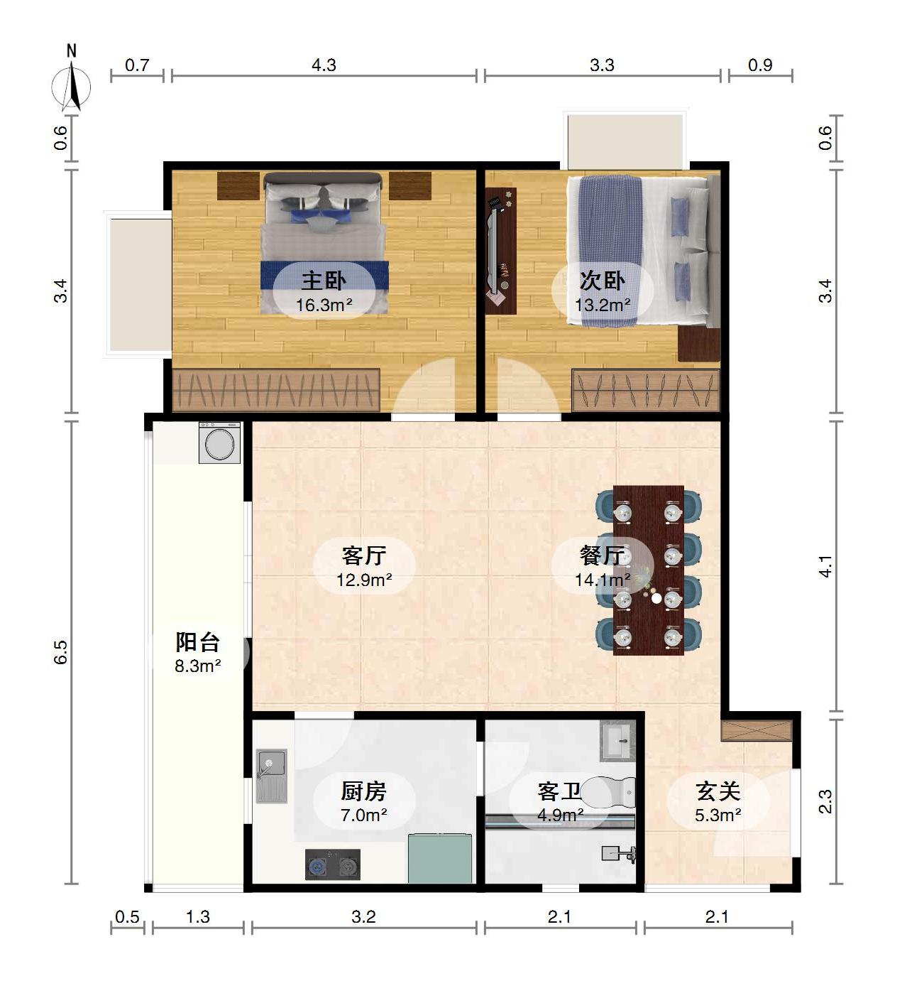 天河花园,周转急用钱，好房特卖，仅售28万元 随时看房11