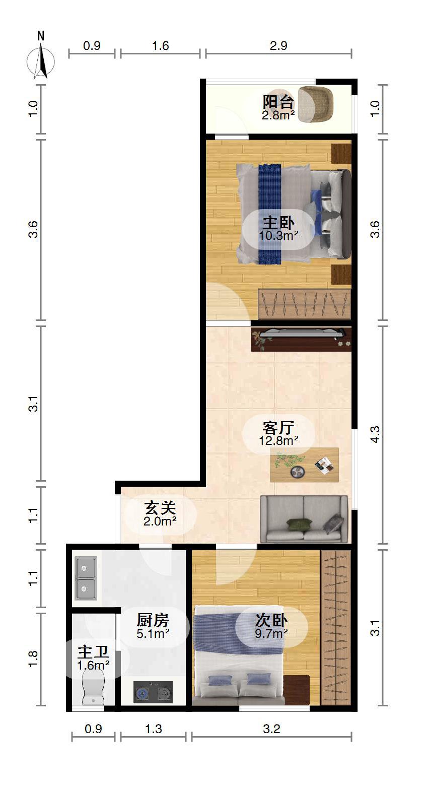 象山北路,后现代主义年轻人的选择!经典象山北路工农兵医院宿舍11