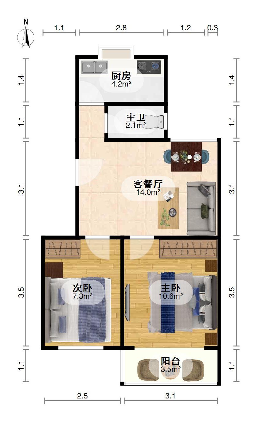 柴林新村,周边配套设施齐全,性价比超高柴林新村9