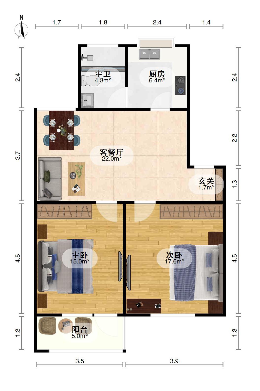 武泰闸丰收小区,二环内 近5号线地铁口和万隆广场 周边配套成熟 居家两房11