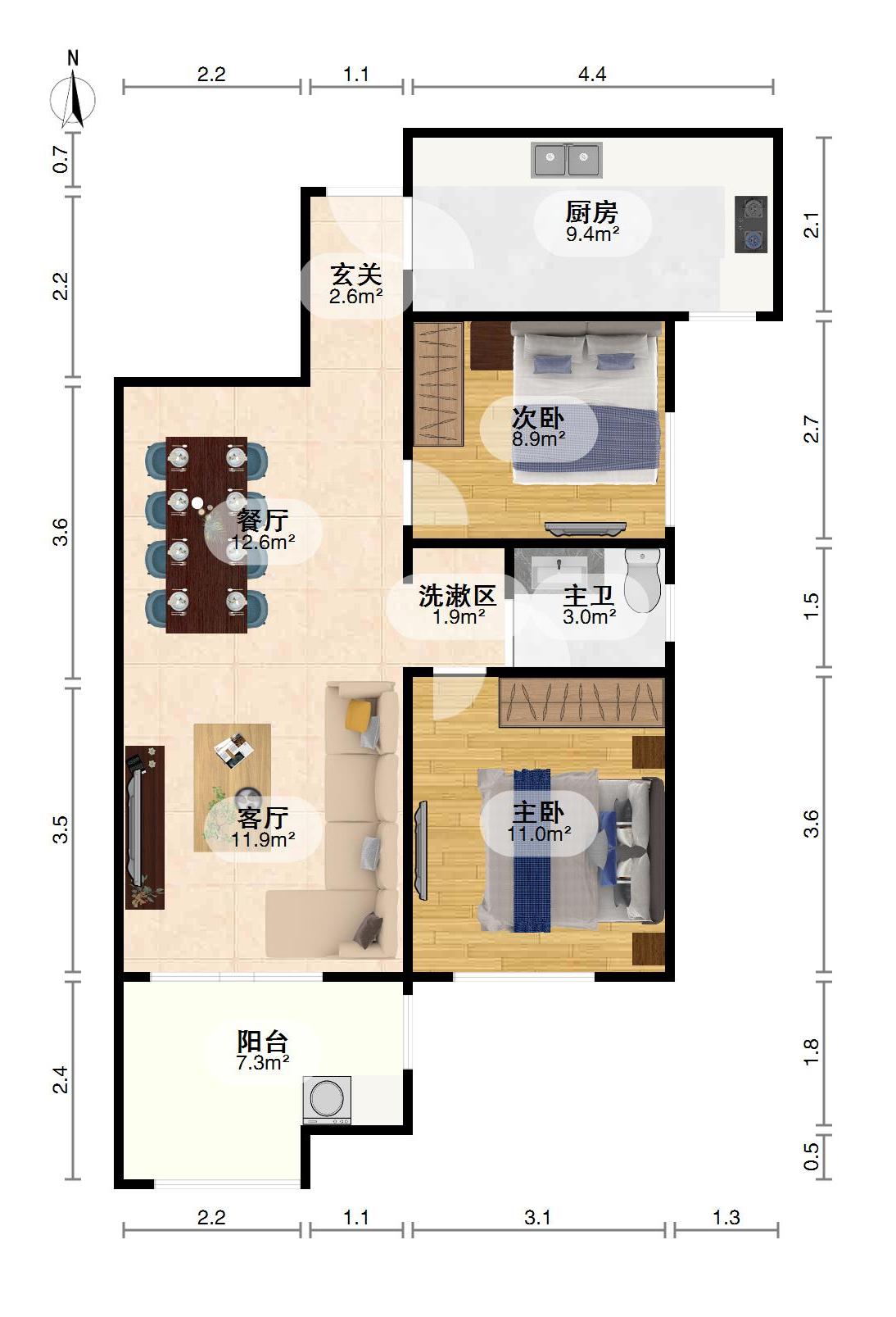 保利公园九里,产证满五年 不靠铁路 不临巡司河 大阳台 无贷款9