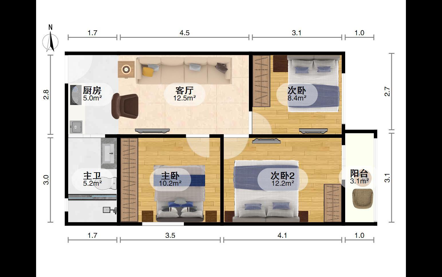 羊子巷鸭子塘,羊子巷鸭子塘周边配套完善，精装 有钥匙带您看13