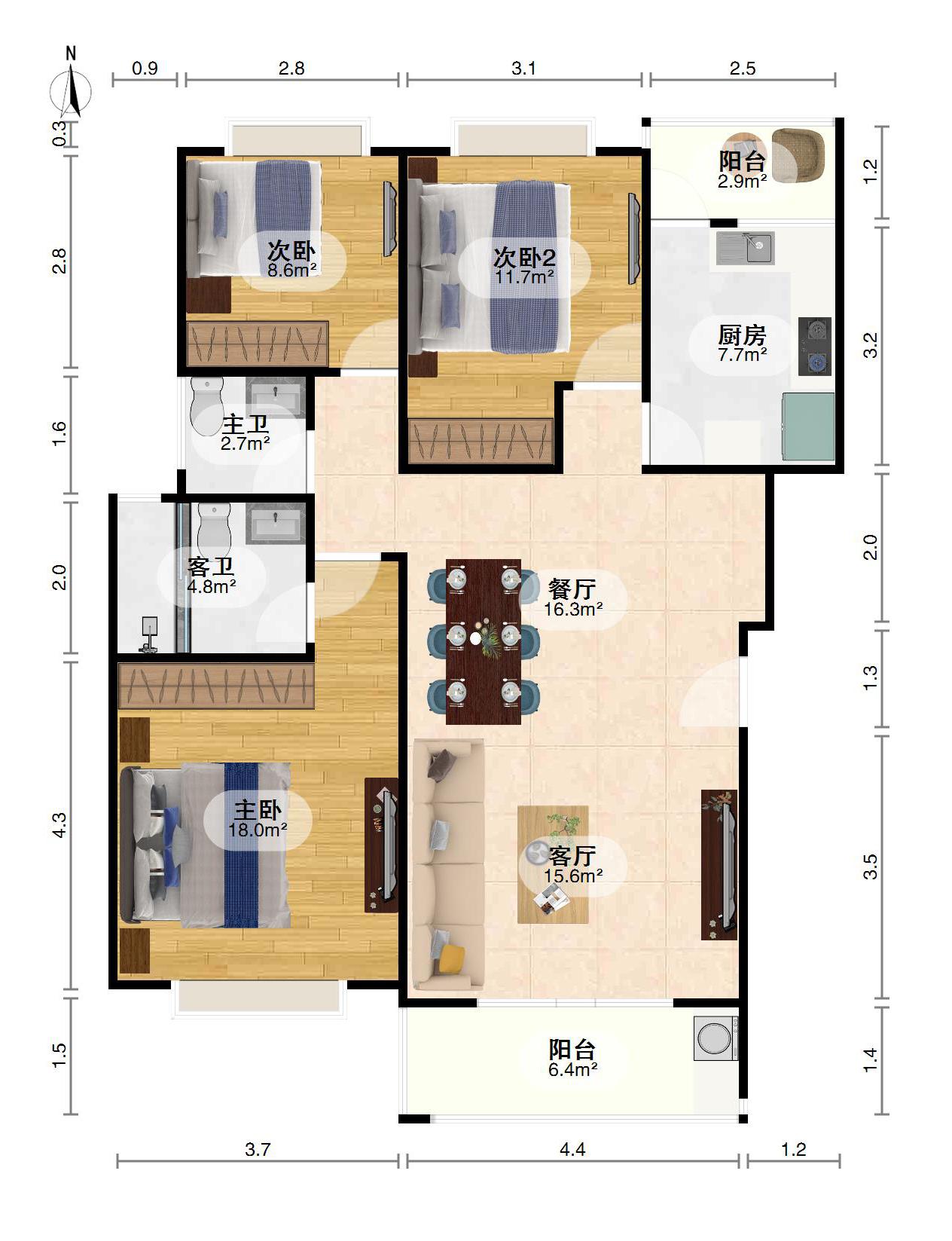 东方明珠城,正规小区全明双南采光好地铁口普通13