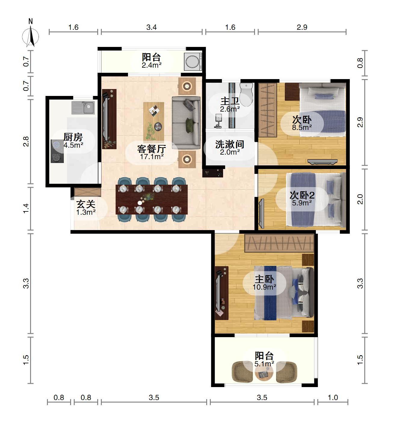 八大家花园43街,八大家花园43街3房，边户，吉林街小学13