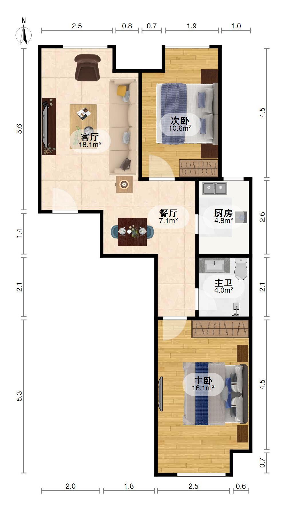 林荫大道,（优选必看）南北通透，不临街，采光无遮挡，满五年产权清晰8