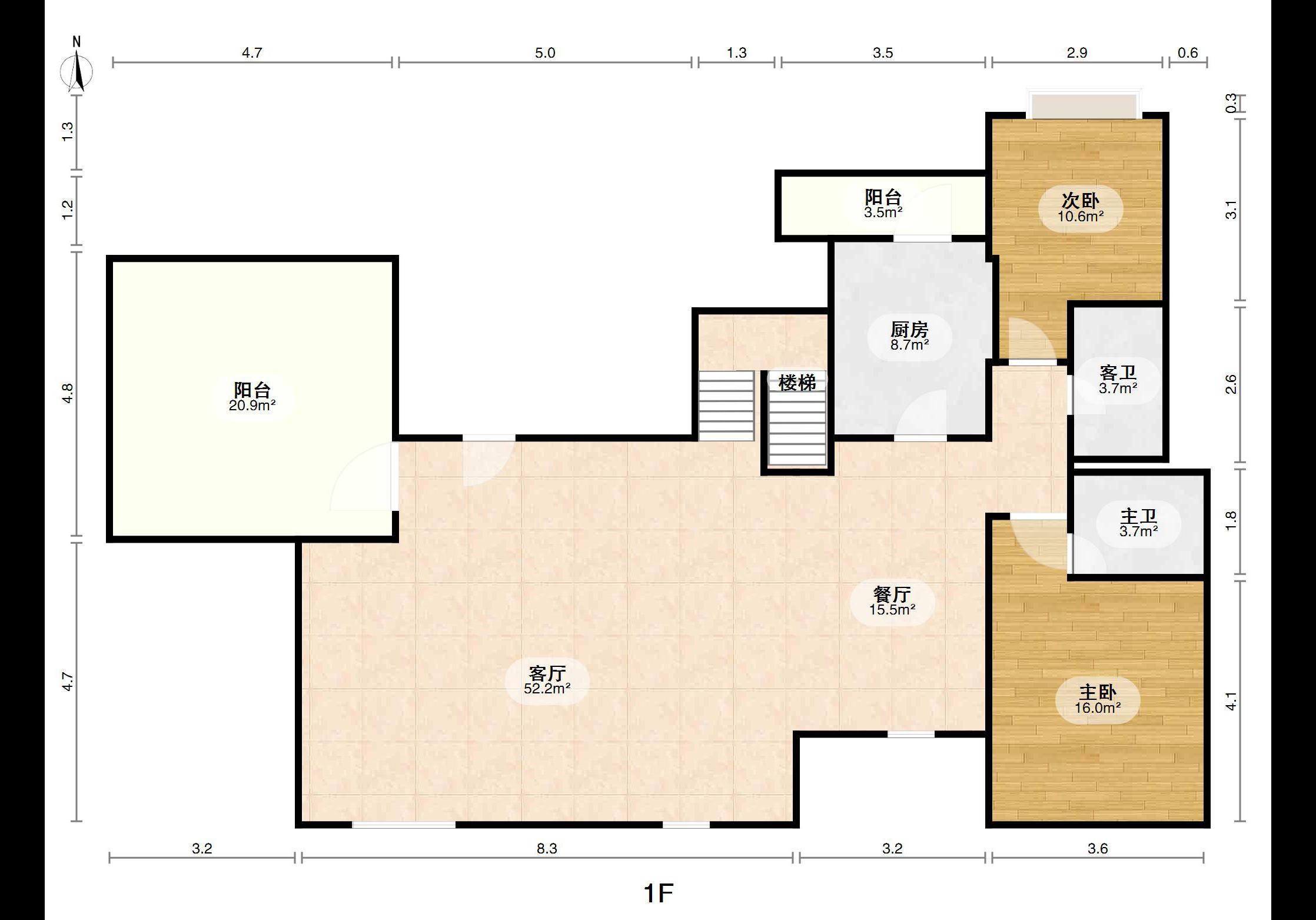 香溢花城,建设路香溢花城 毛坯5室3厅3卫3阳台13