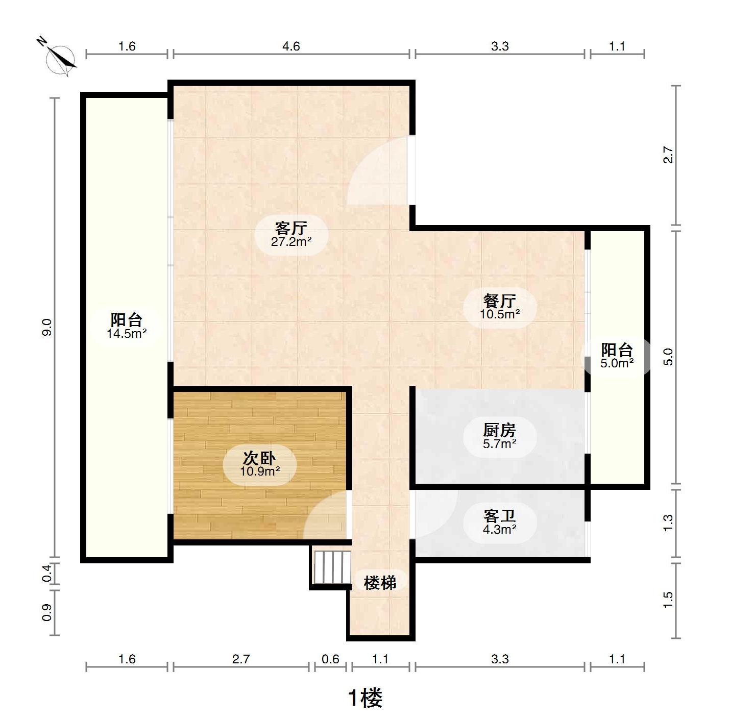 彰泰十里江湾,滨江公园景观复式洋房，彰泰红十里江湾 视野开阔。赠送大露台15