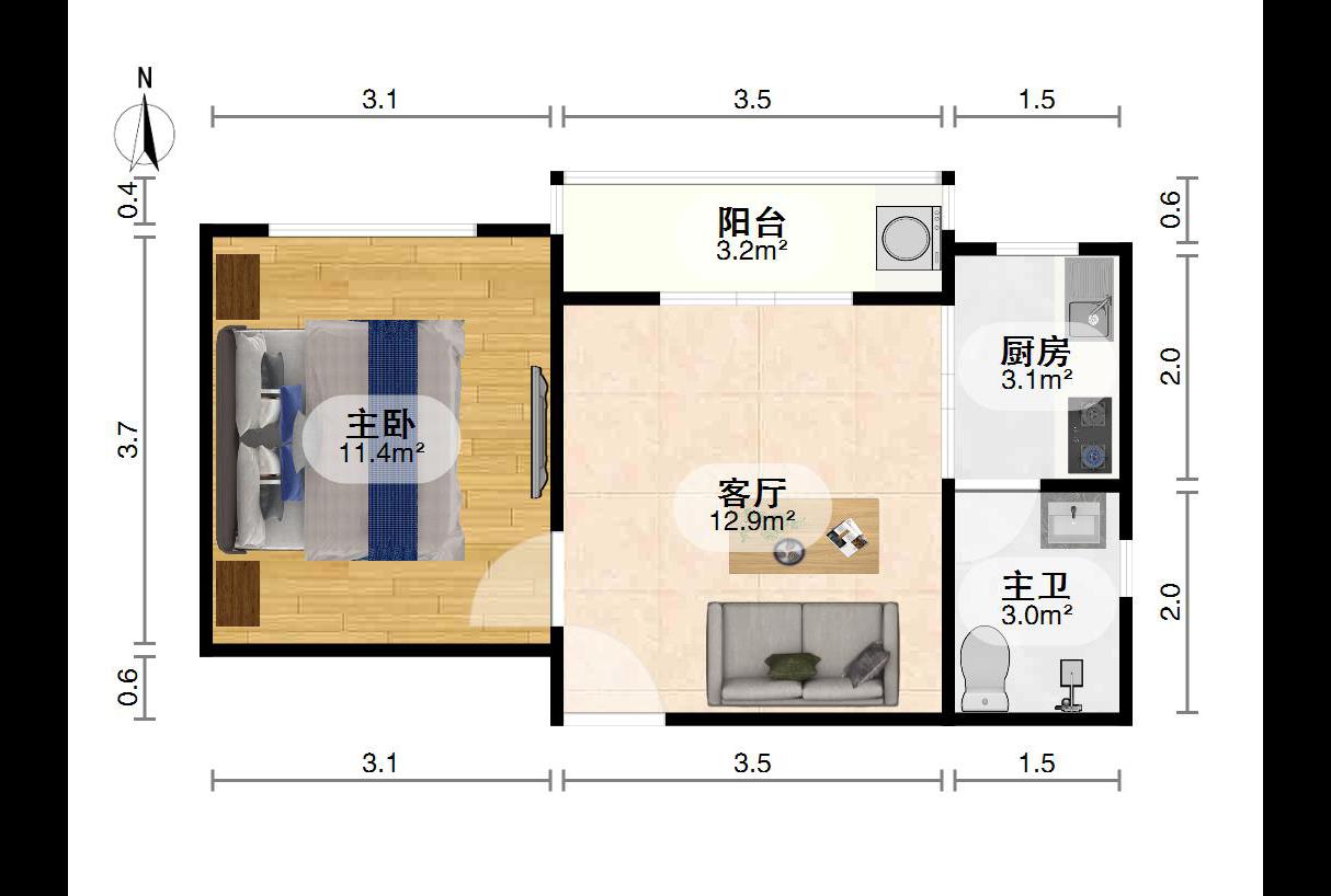 中大紫都,中大紫都1房，解放路地铁口10