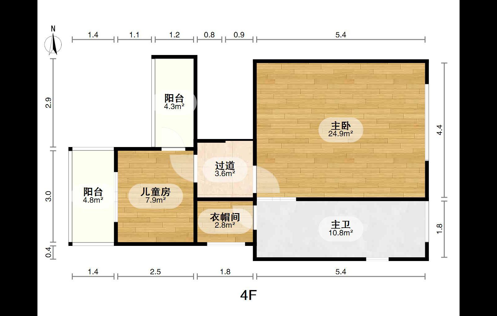 城泰湖韵天成,房东诚心售卖 看房预约 采光充足 户型方正14