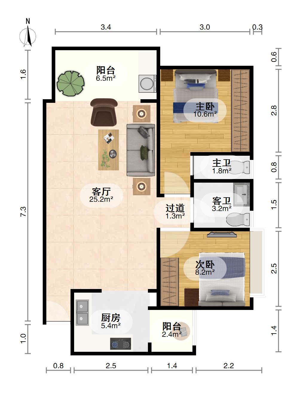 中海金沙馨园,中海金沙馨园 两房出售12