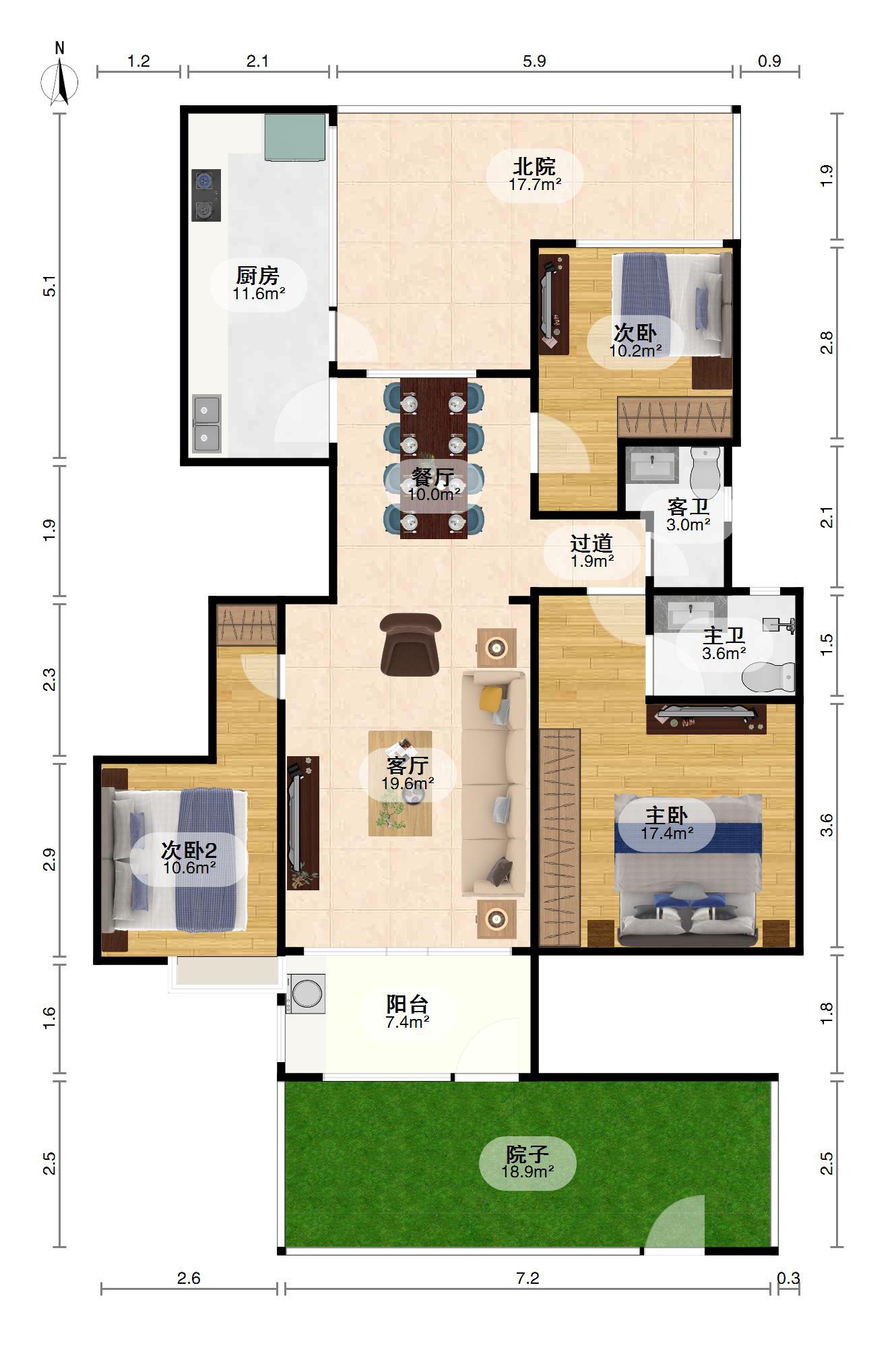 溪湖家园,溪湖家园买3室2厅2卫2阳台送2个花园13