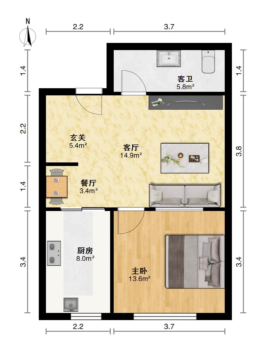 劳动路,劳动路小区28住19精装南向66.5平16.8万可贷款9