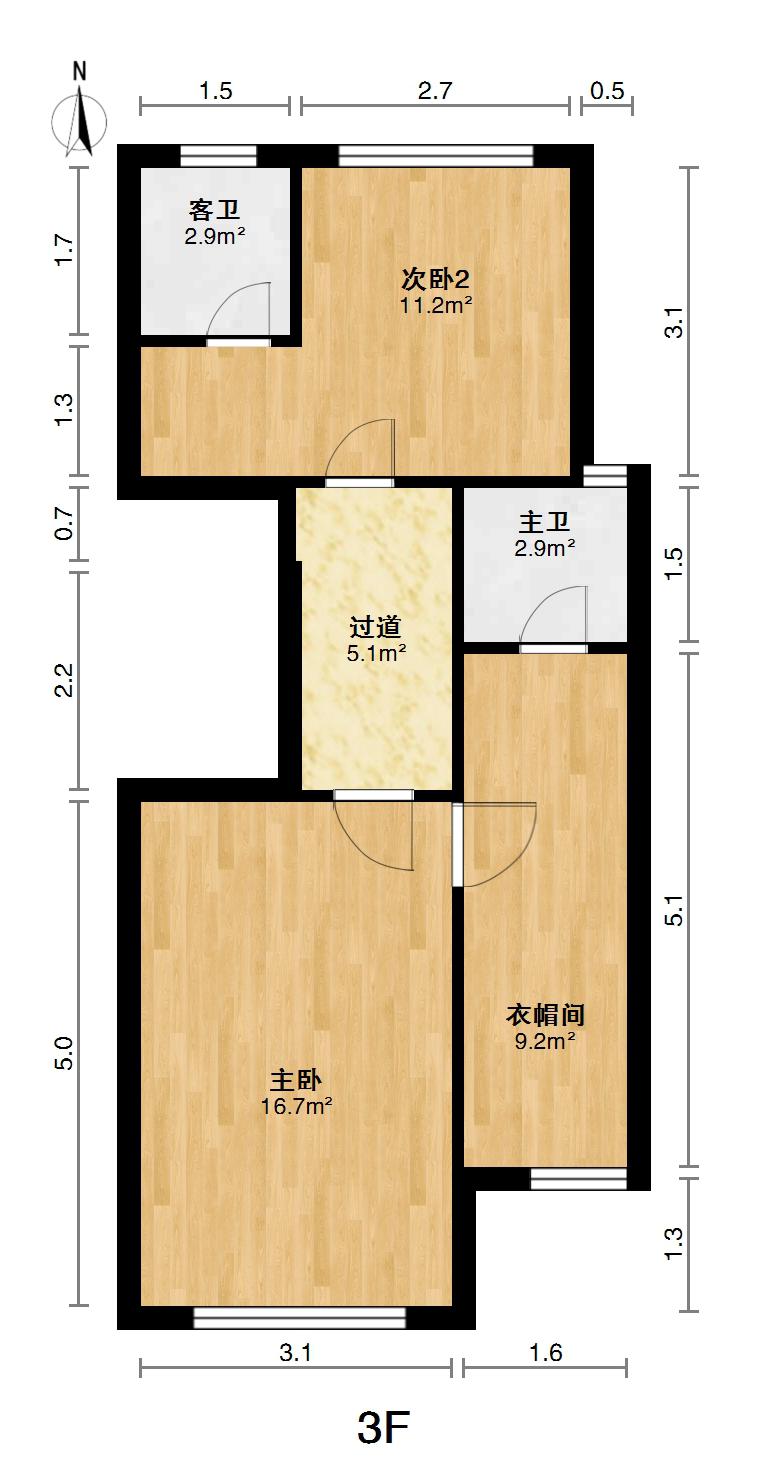 红谷滩区凤凰洲精装5室3厅2卫二手房出售17