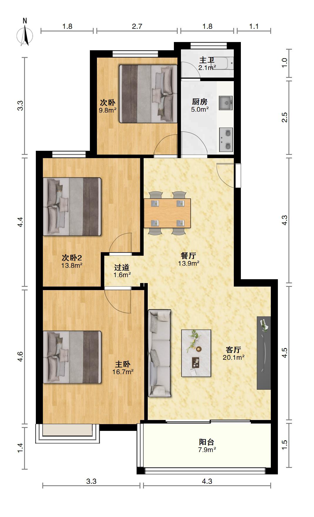 江南都市花园,江南都市花园 精装带家具家电 房东诚心出售10