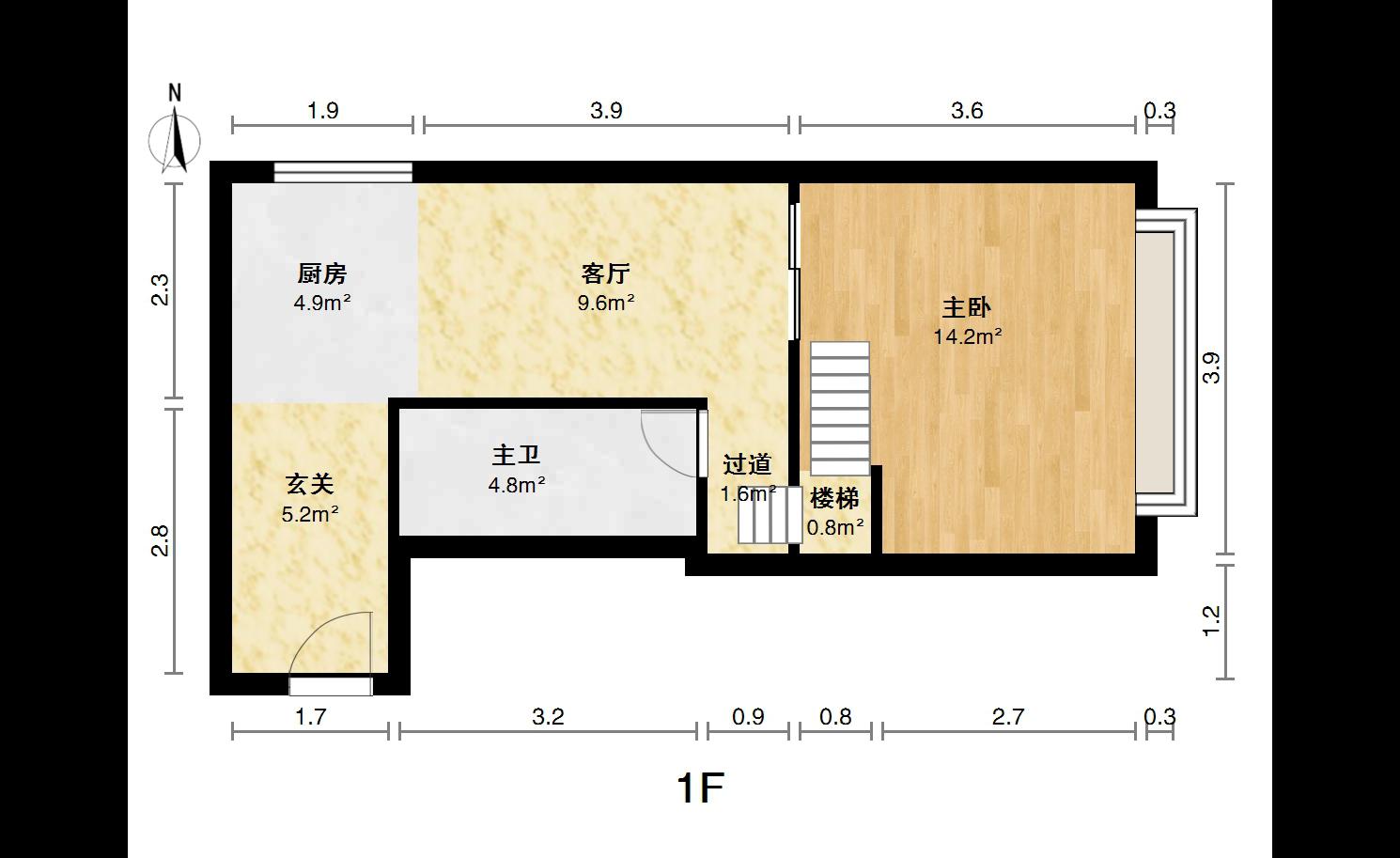 青山湖区高新区精装2室1厅1卫二手房出售14
