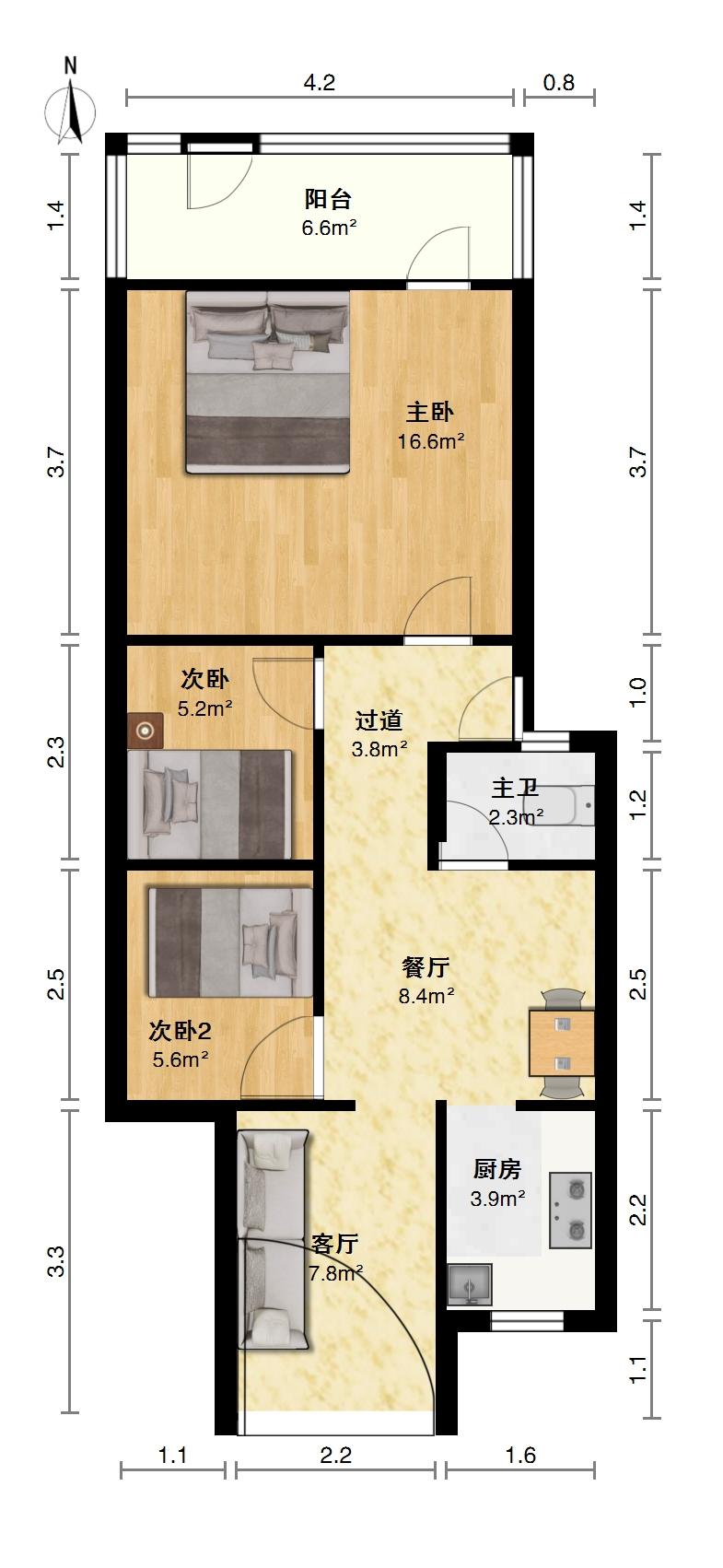 106街坊,106街坊门面房   繁华地段  交通方便11