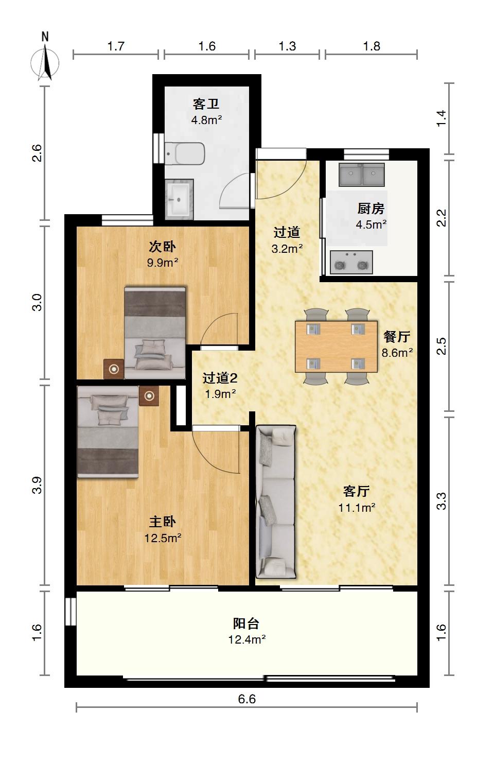 吾悦和府,吾悦和府两房35万，送产权车位一个，一手流程更名方便，10