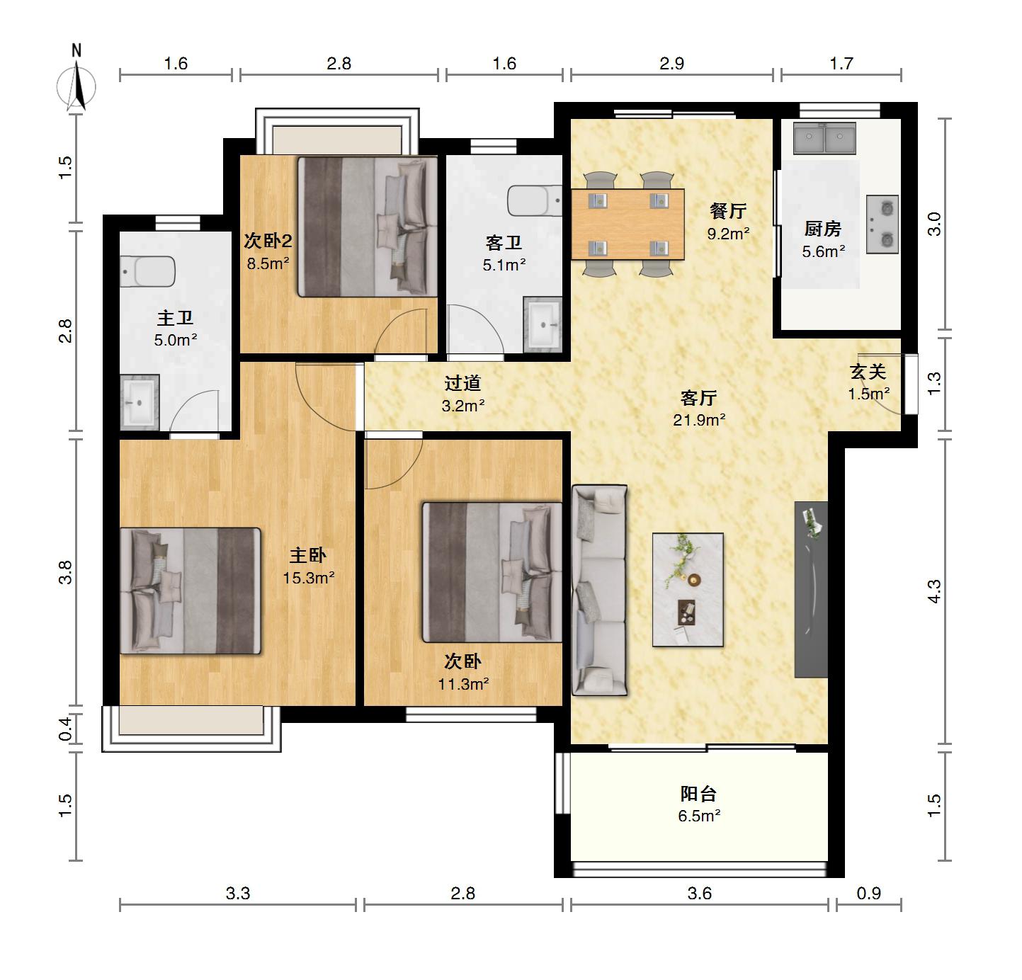 新力公园一号,临街底商120㎡,业主稳定出售商铺收入稳定13