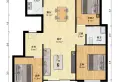 南北通透,3室2厅2卫2阳台全南,户型非常棒,有户型为证13