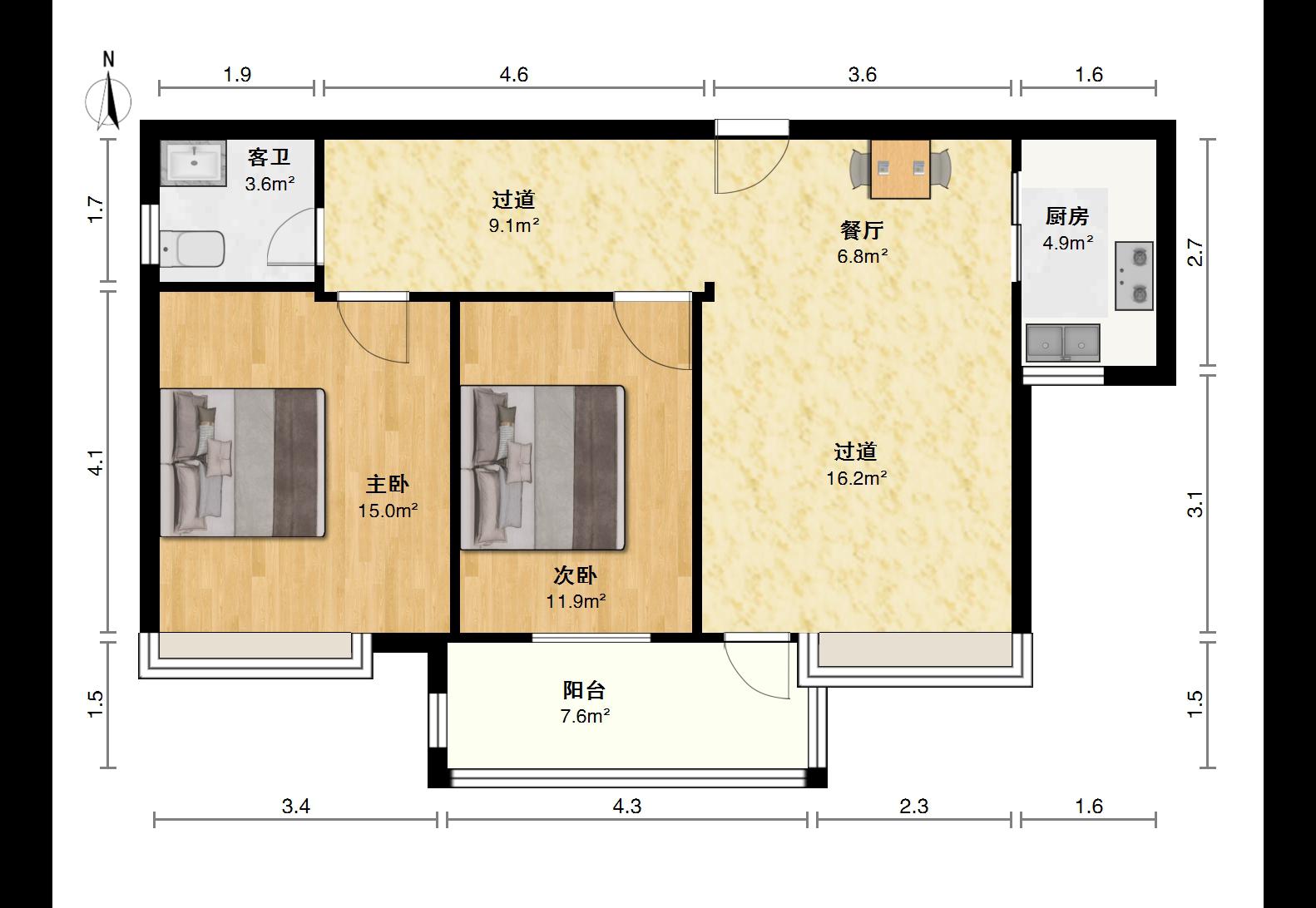 国贸天琴湾,国贸天琴湾，大型社区，阳光充足，毛坯10