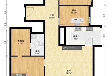 华贸东南大三居 新装修 看房方便