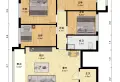 金山公馆精装三房看房方便15