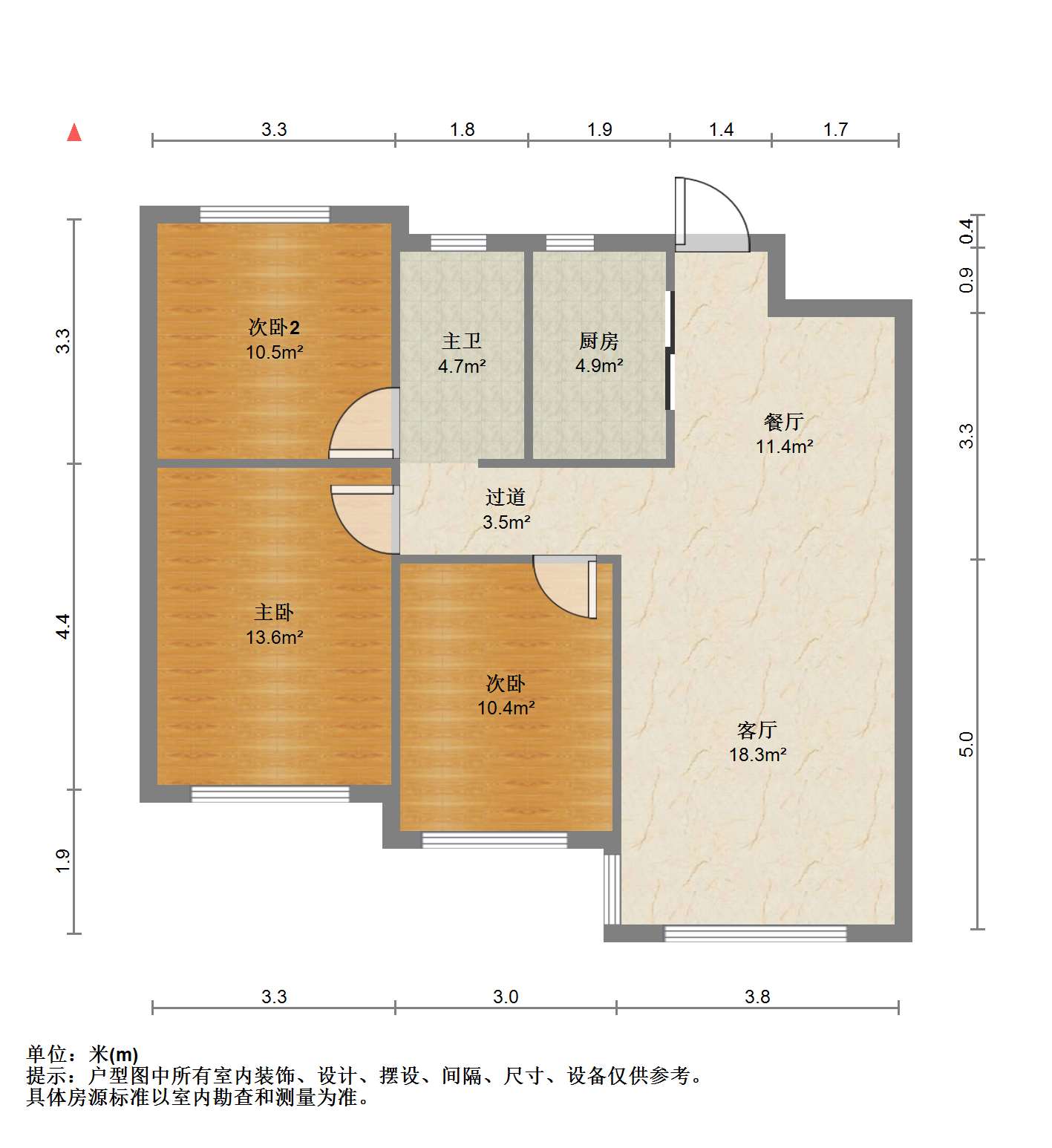 煌盛中央公园,煌盛中央公园，大型社区，阳光充足，普通9