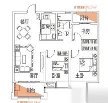联发君悦华庭户型信息2