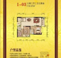 洋和盛世天骄户型信息3