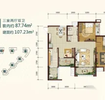 巨龙江山国际户型信息3