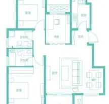 香邑澜湾户型信息3