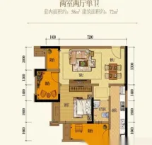 融科金色时代户型信息1