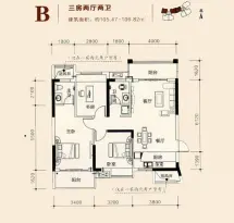 柳工颐华城户型信息5