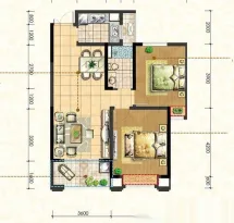 淮矿馥邦天下户型信息3