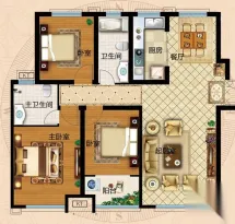 保利海德公馆户型信息1