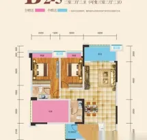 康鹏中央城邦户型信息5