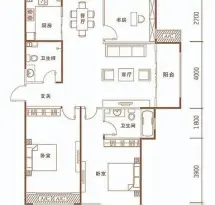 天恒龙泽府户型信息3