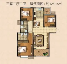 建海绿荫半岛户型信息6