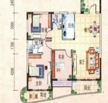 碧海蓝天台湾城户型信息1