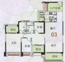 中澳春城户型信息4