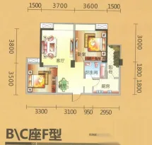 凯江新城户型信息3