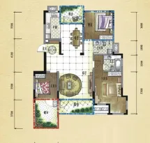 金地滟澜山户型信息14