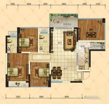 碧美恋城公馆户型信息2