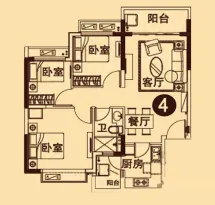 恒大城户型信息5